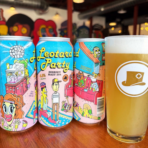 Leotard Party - Session Hazy IPA - Refined Fool Brewing Co.