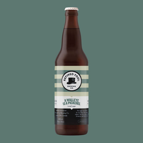 A Walleye Is A Pickerel - Refined Fool Brewing Co.