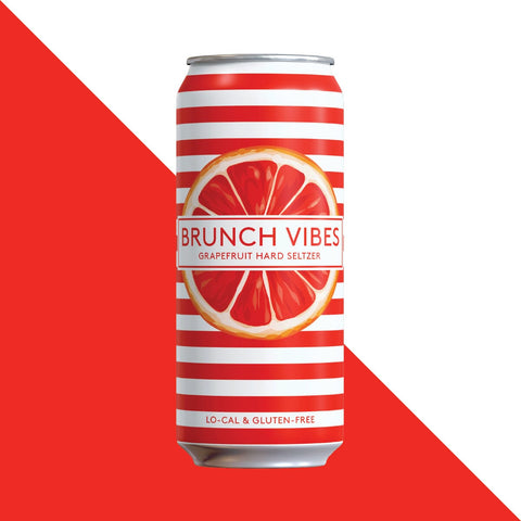 Brunch Vibes - Grapefruit Hard Seltzer - Refined Fool Brewing Co.