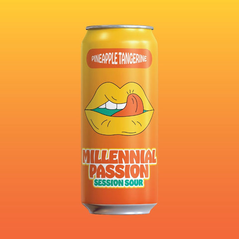 Millennial Passion - Pineapple Tangerine Session Sour - Refined Fool Brewing Co.