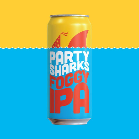 Party Sharks - Foggy IPA - Refined Fool Brewing Co.
