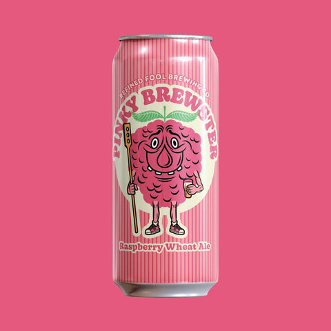 Pinky Brewster - Raspberry Wheat Ale - Refined Fool Brewing Co.