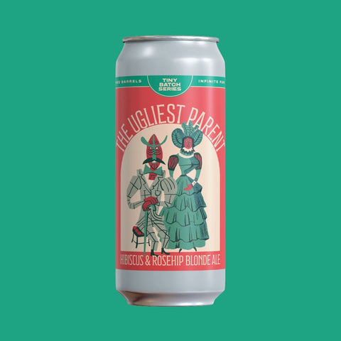 The Ugliest Parent - Hibiscus & Rosehip Blonde Ale - Refined Fool Brewing Co.