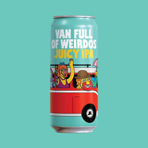 Van Full of Weirdos - Juicy IPA - Refined Fool Brewing Co.