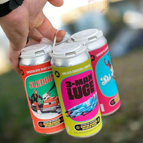 Winter Danger Sports Pack - Four Cold Weather Beers - Refined Fool Brewing Co.