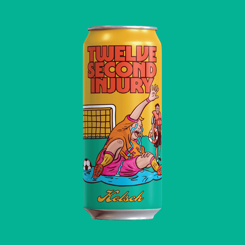 12 Second Injury - Kolsch - Refined Fool Brewing Co.