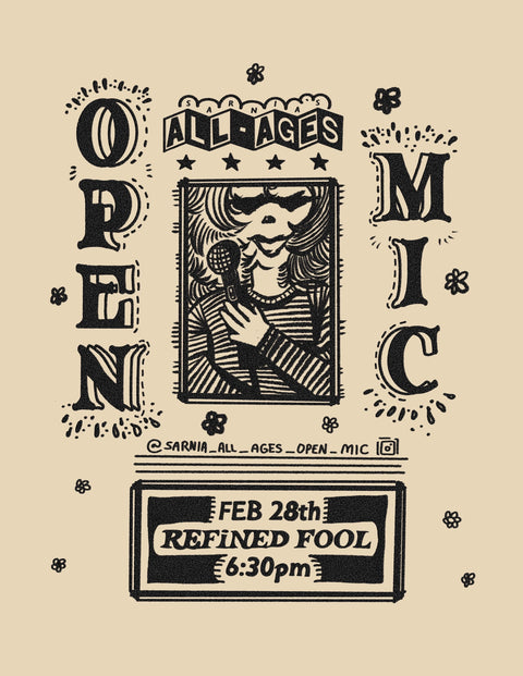 All Ages Open Mic - Refined Fool Brewing Co.