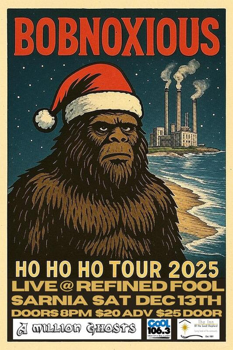 Bobnoxious HoHoHo Tour 2025 - Refined Fool Brewing Co.