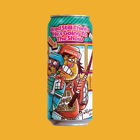 Brad Still Thinks He’s Going to the Show - Blonde Ale - Refined Fool Brewing Co.
