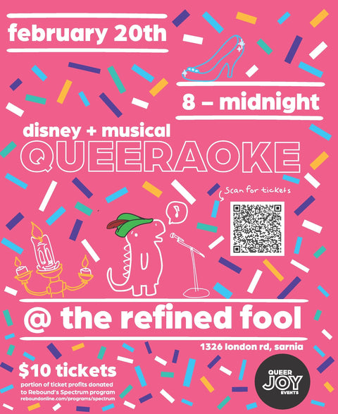 Disney + Musical Queeraoke - Refined Fool Brewing Co.