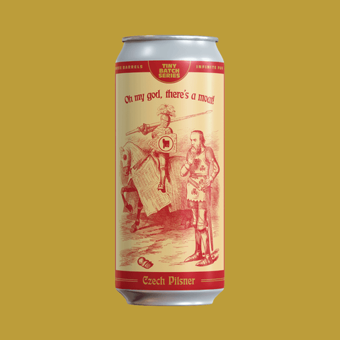 Oh My God, There’s a Moat! - Czech Pilsner - Refined Fool Brewing Co.