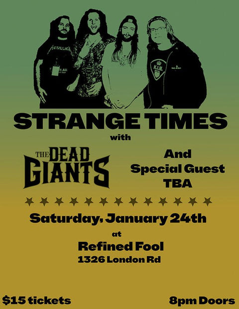 Strange Times - Refined Fool Brewing Co.