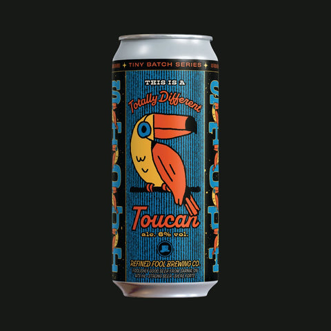 This is a Totally Different Toucan - Stout - Refined Fool Brewing Co.
