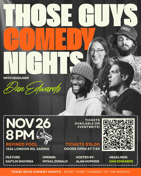 Those Guys Comedy Night - Refined Fool Brewing Co.