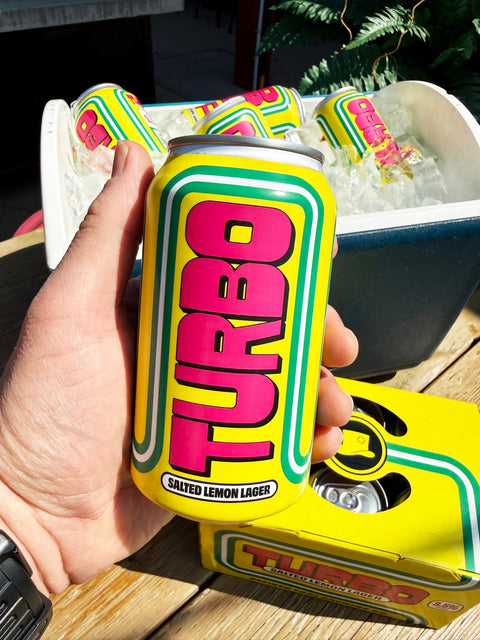 Turbo - Salted Lemon Lager - Refined Fool Brewing Co.