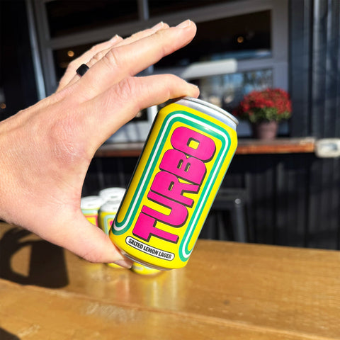 Turbo - Salted Lemon Lager - Refined Fool Brewing Co.