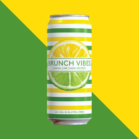 Brunch Vibes - Lemon Lime Hard Seltzer - Refined Fool Brewing Co.