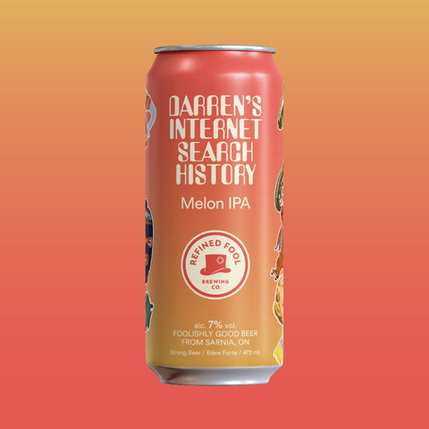 Darren's Internet Search History - Melon IPA - Refined Fool Brewing Co.