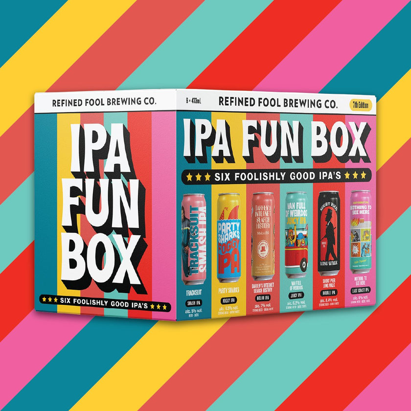 Fool Box IPA Fun Box (7th Edition) – Refined Fool Brewing Co.