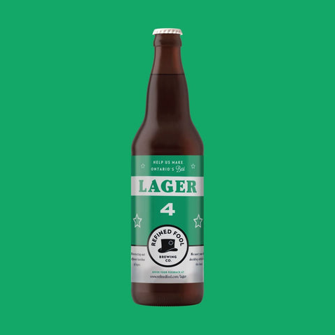 Lager 4 - Refined Fool Brewing Co.