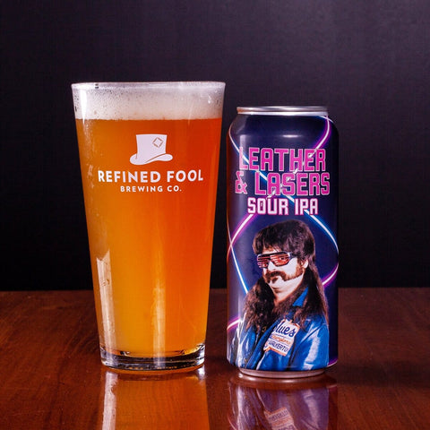 Leather & Lasers - Sour IPA - Refined Fool Brewing Co.