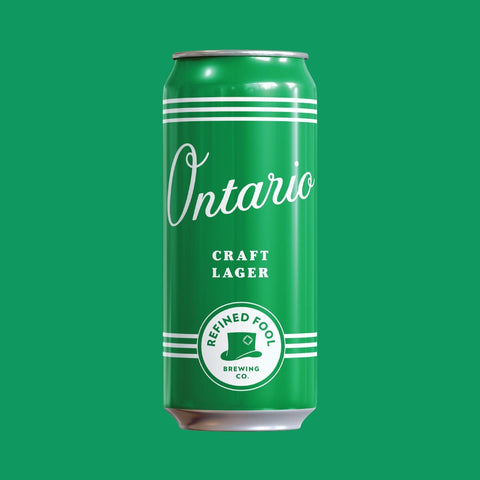 Ontario - Craft Lager - Refined Fool Brewing Co.