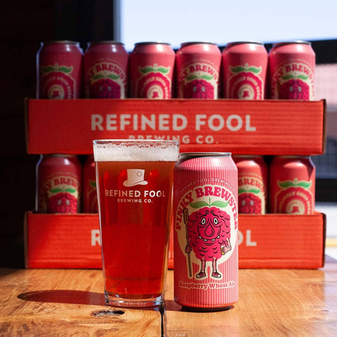 Pinky Brewster - Raspberry Wheat Ale - Refined Fool Brewing Co.