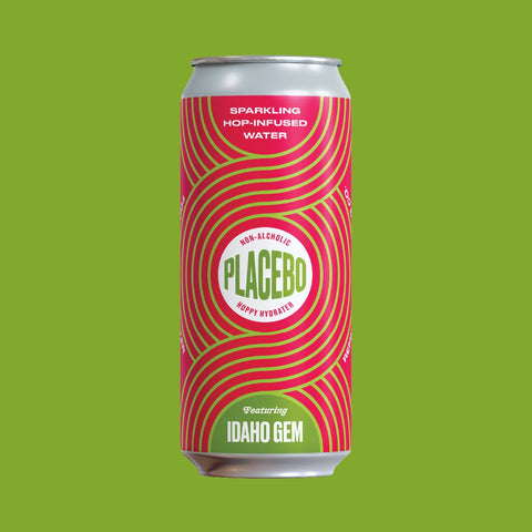 Placebo - Sparkling Hop-Infused Water - Refined Fool Brewing Co.