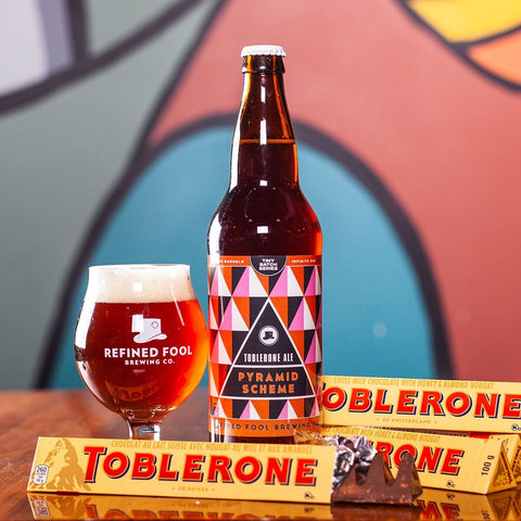 Pyramid Scheme - Toblerone Ale - Refined Fool Brewing Co.