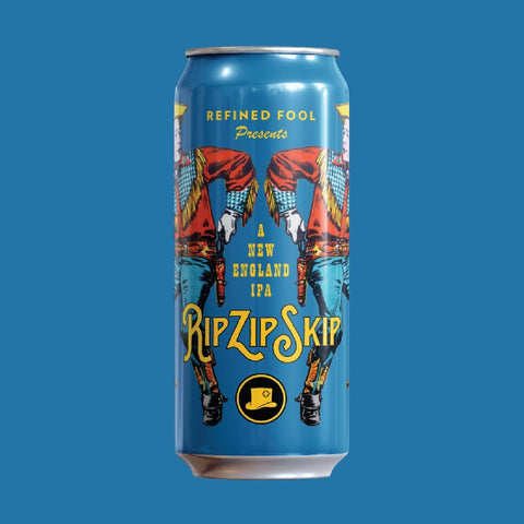 Rip Zip Skip - New England IPA - Refined Fool Brewing Co.