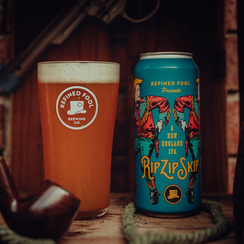 Rip Zip Skip - New England IPA - Refined Fool Brewing Co.