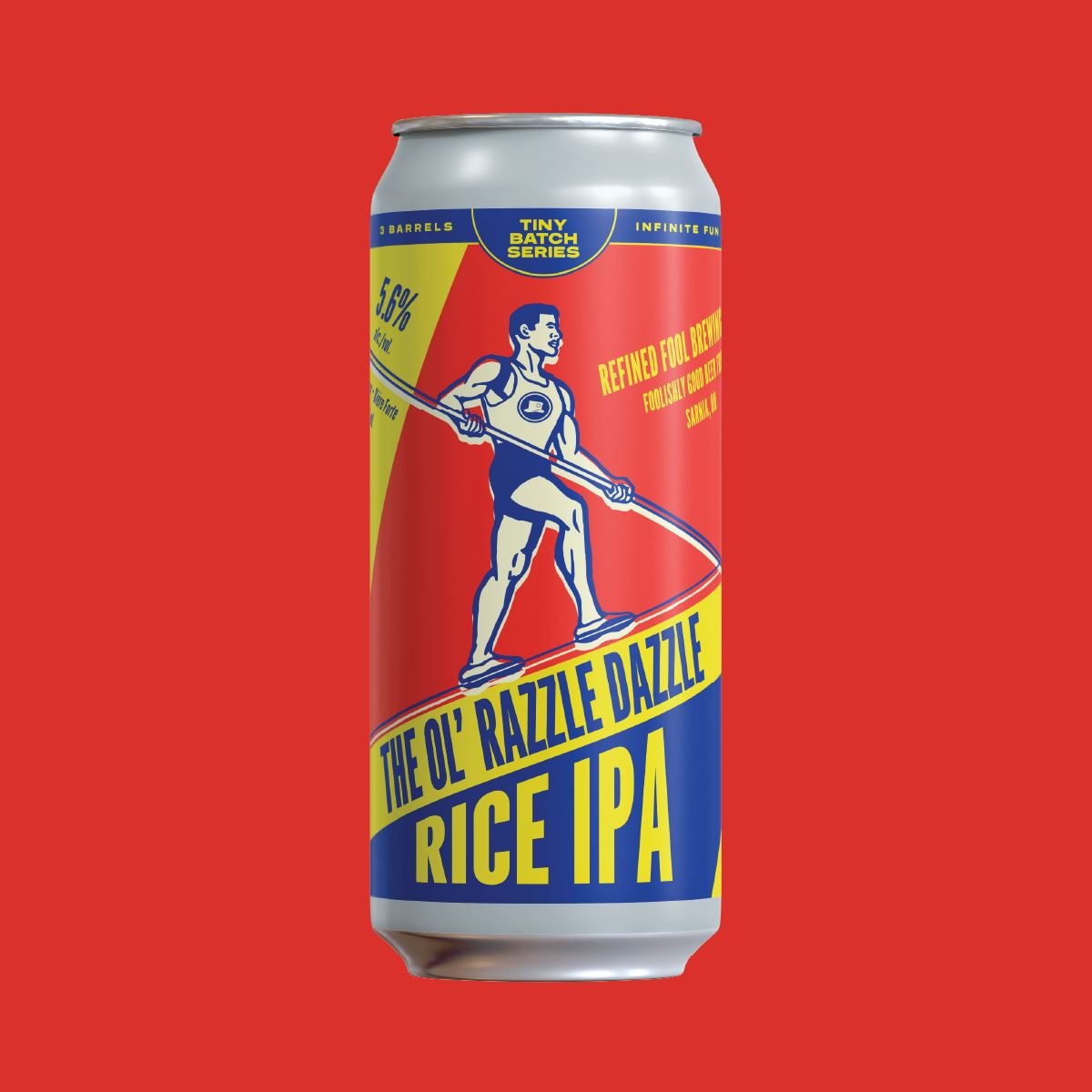 The Ol' Razzle Dazzle - Rice IPA – Refined Fool Brewing Co.