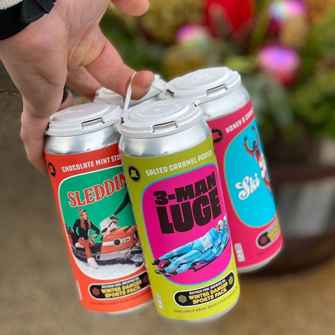 Winter Danger Sports Pack - Four Cold Weather Beers - Refined Fool Brewing Co.